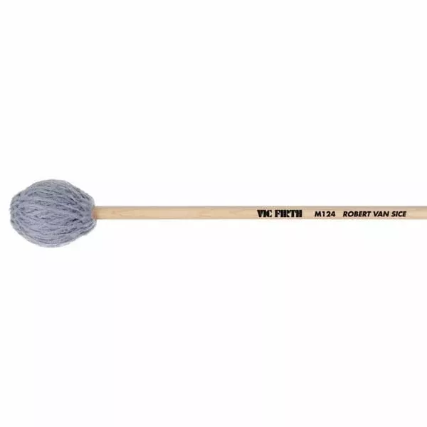 Vic Firth M124 Robert van Sice Marimba Mallets – Medium Synthetic Core