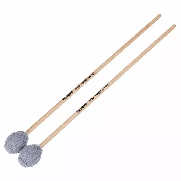 Vic Firth Robert van Sice M126 Marimba Mallets Hard Yarn Pair
