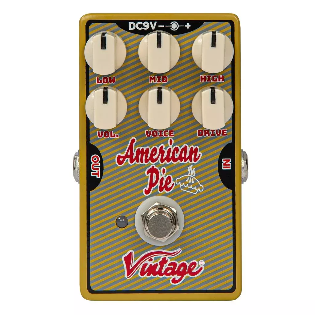 Vintage American Pie Amp Simulator Effects Pedal – VFX06