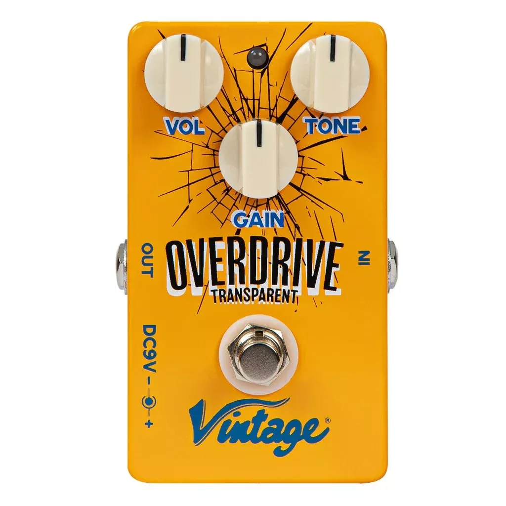Vintage Transparent Overdrive Effects Pedal – VFX08