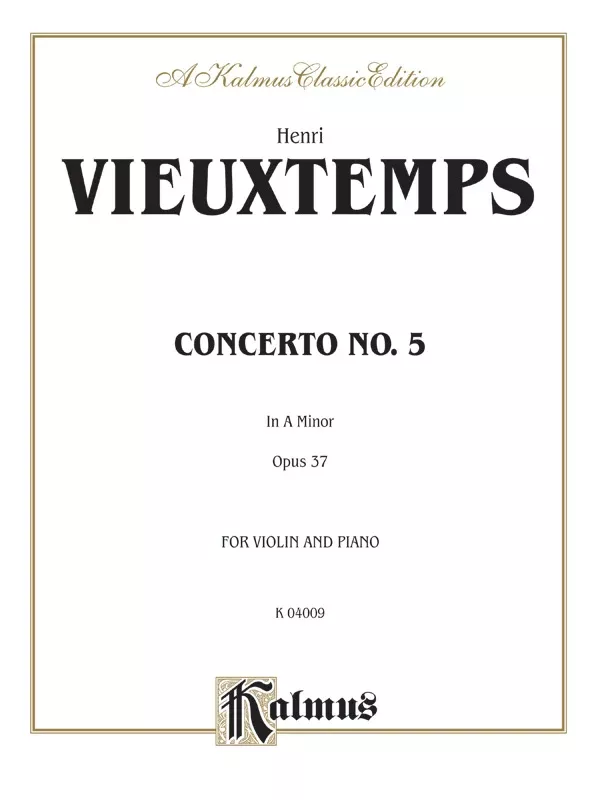 Violin Concerto No. 5: Violin Book