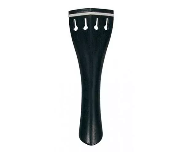 VIOLIN TAILPIECE-EBONY-HILL-WHITE FRET