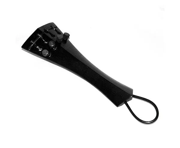VIOLIN TAILPIECE-EBONY-HILL With adjusters