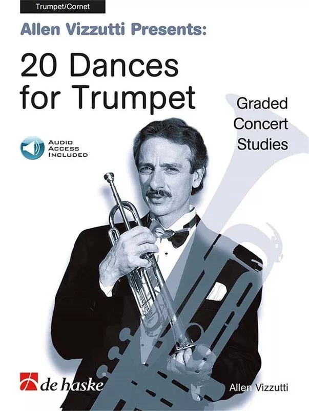 VIZZUTTI – 20 DANCES FOR TRUMPET BK/OLA