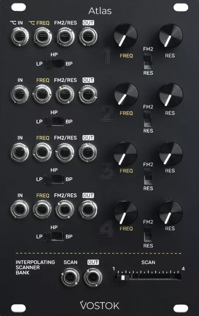 VOSTOK ATLAS QUAD CORE MULTIMODE FILTER