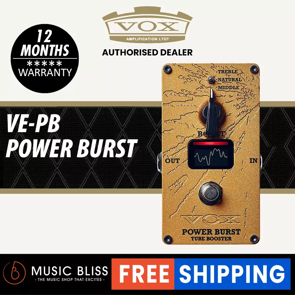 Vox VE-PB Valvenergy Power Burst Boost Pedal
