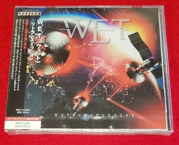 W.E.T. – Retransmission – Japan CD – MICP-11595