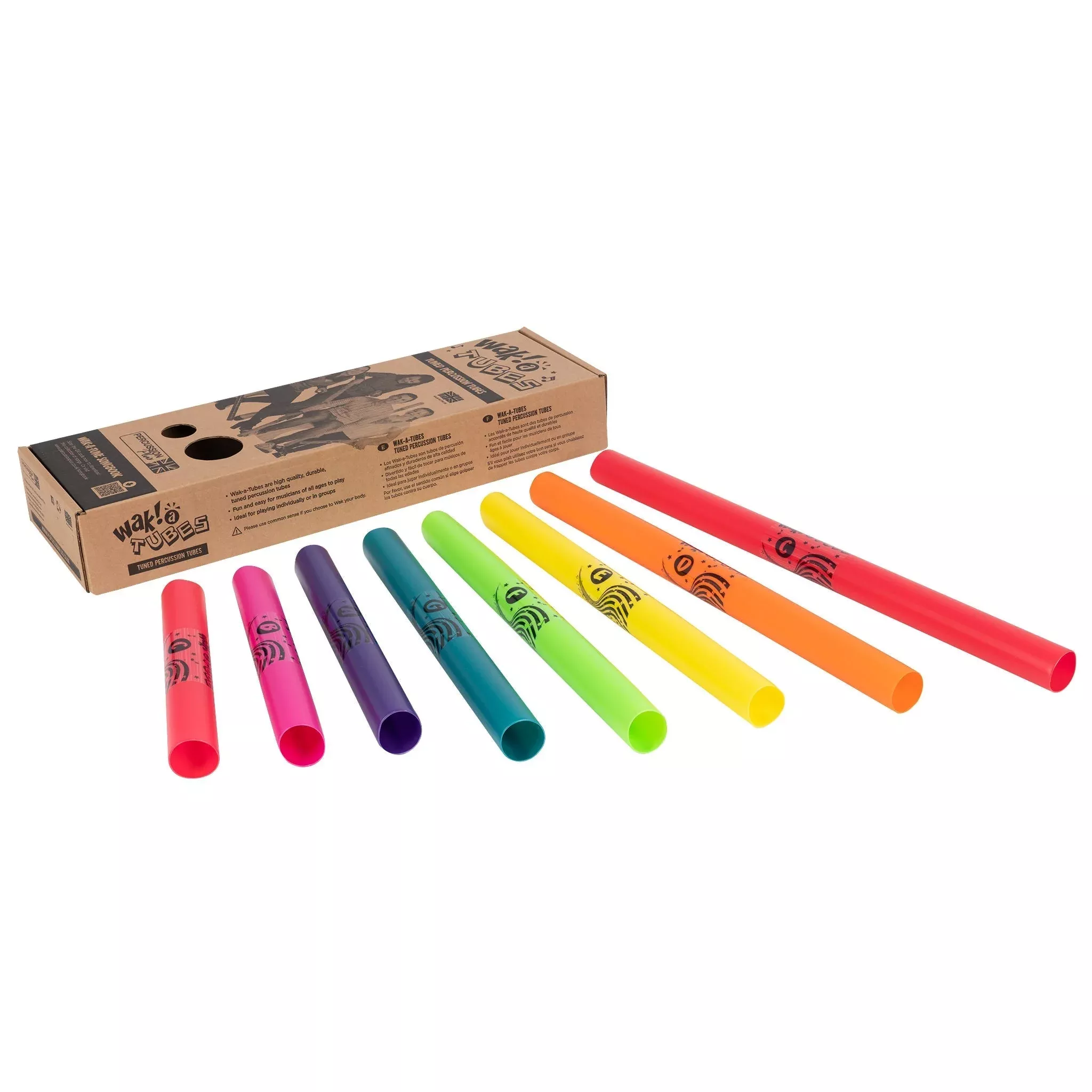 Wak-a-Tube C major scale treble octave set (PP790)