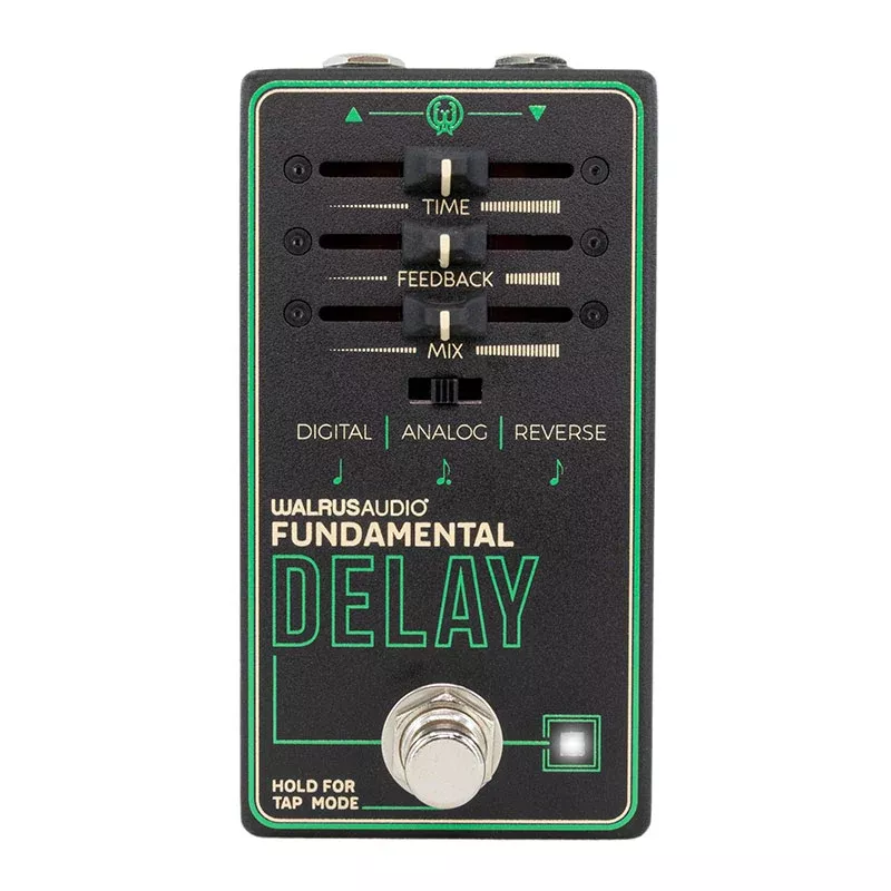Walrus Audio Fundamental Delay - Digital Emaulation of 3 Distinct Delay Algorithms