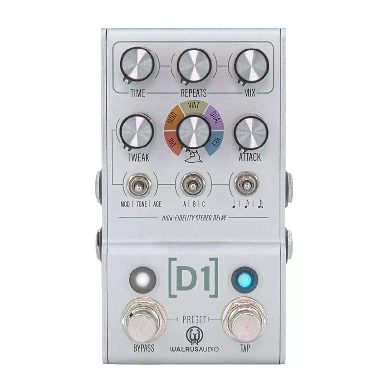 Walrus Audio MAKO Series: D1 High-Fidelity Delay V2