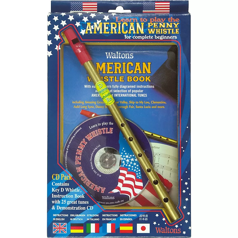 Waltons American Penny Whistle CD Pack