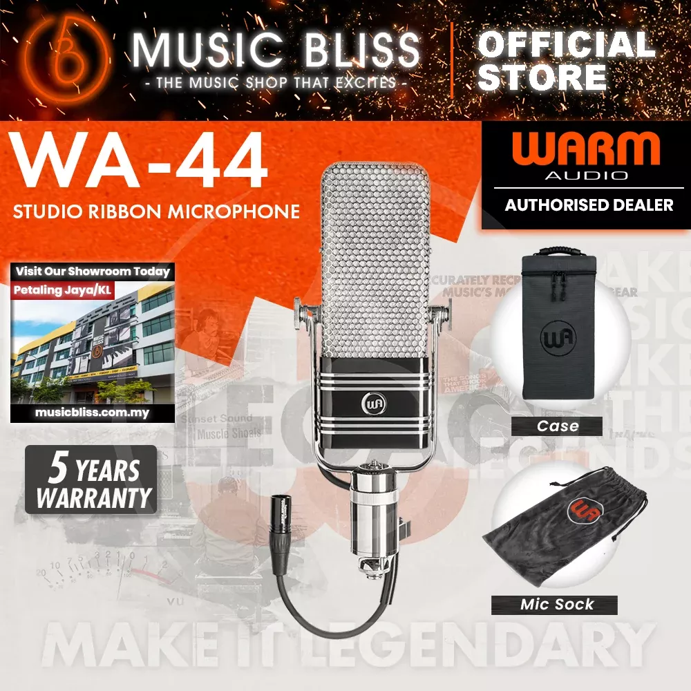 Warm Audio WA-44 Studio Ribbon Microphone