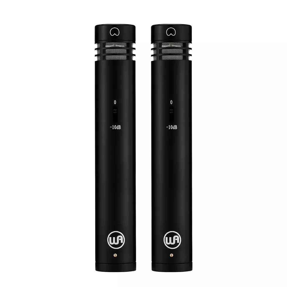 Warm Audio WA-84 Stereo Pair Microphones (Black)