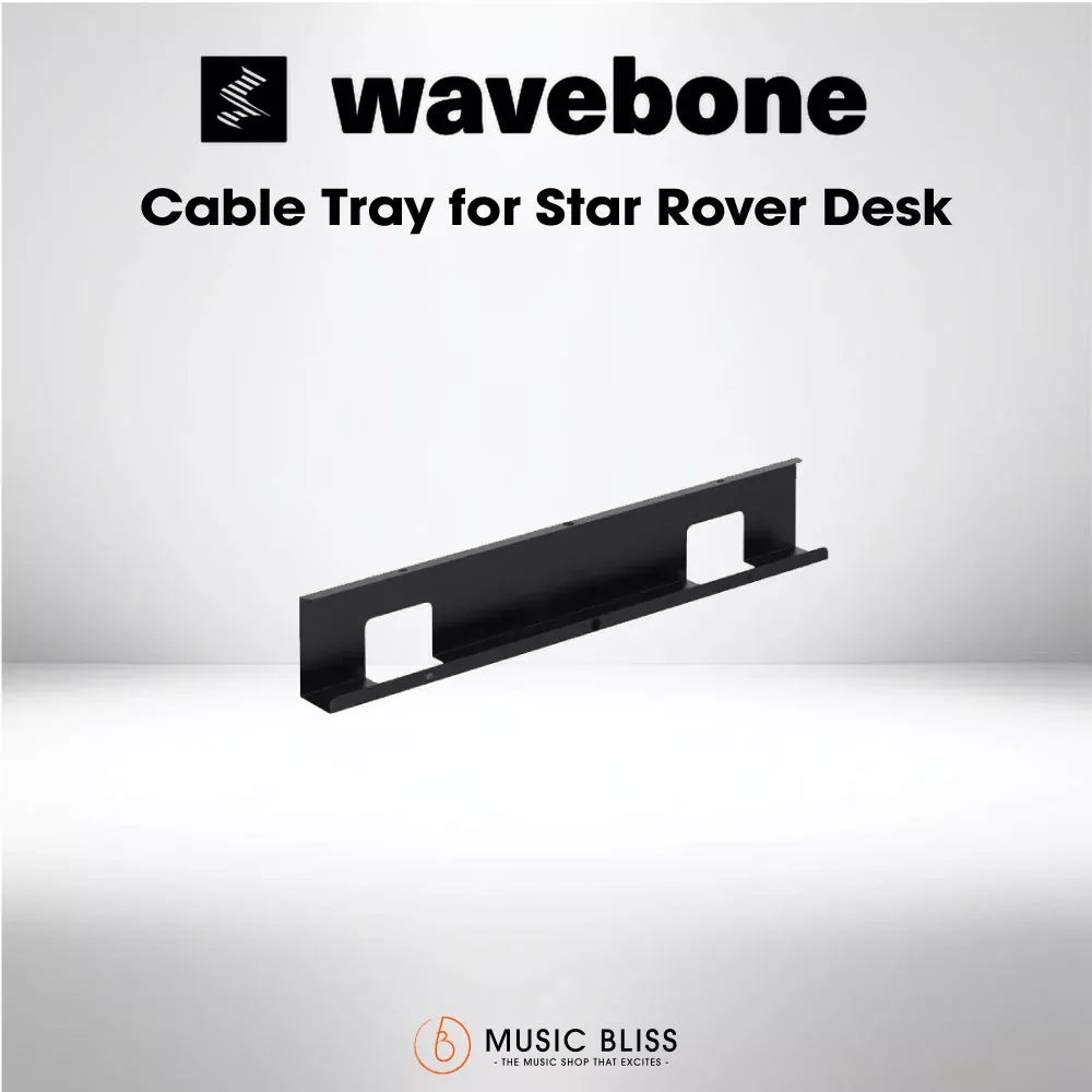 Wavebone Cable Tray for Star Rover Studio Desk