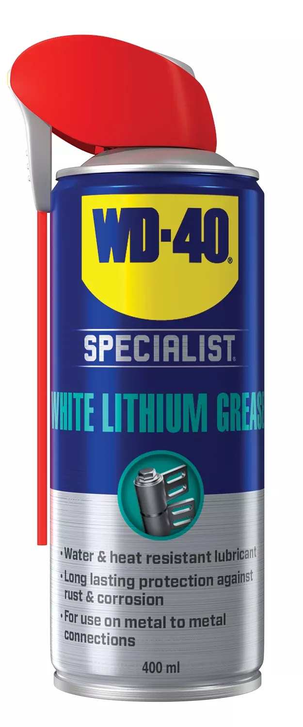 WD-40 Specialist White Lithium Grease with Smart Straw 400ml