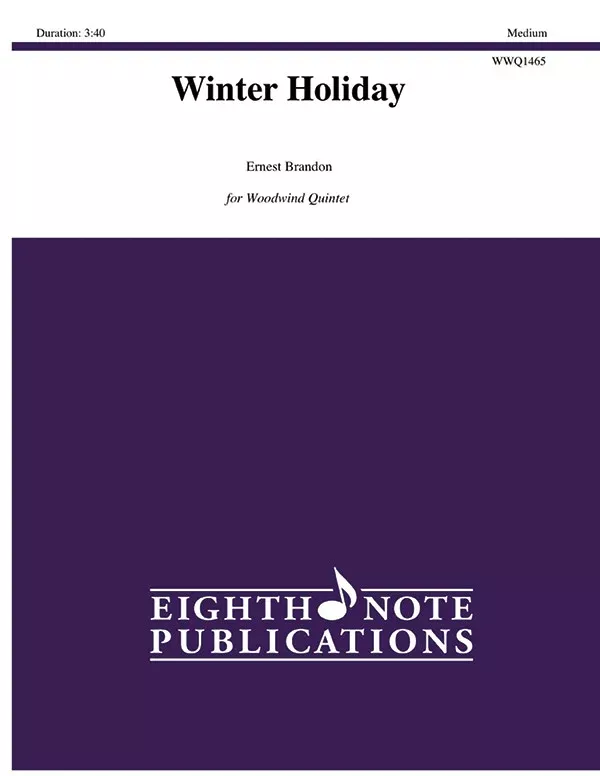 Winter Holiday: Woodwind Quintet Score & Parts