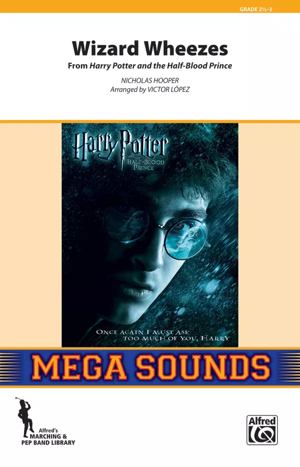 Wizard Wheezes (from Harry Potter and the Half-Blood Prince): Marching Band Conductor Score & Parts