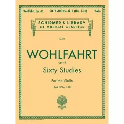 Wohlfahrt – 60 Studies Op. 45 – Bk 1