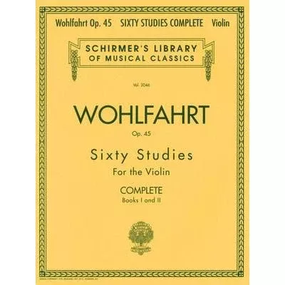 Wohlfahrt – 60 Studies Op. 45 – Complete Edition