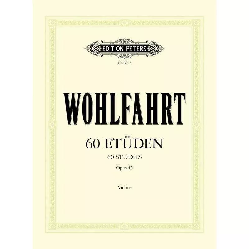Wohlfahrt – 60 Studies Op. 45