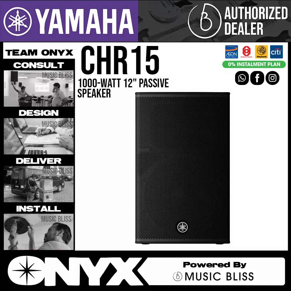Yamaha CHR15 1000-Watt 15" Passive Speaker
