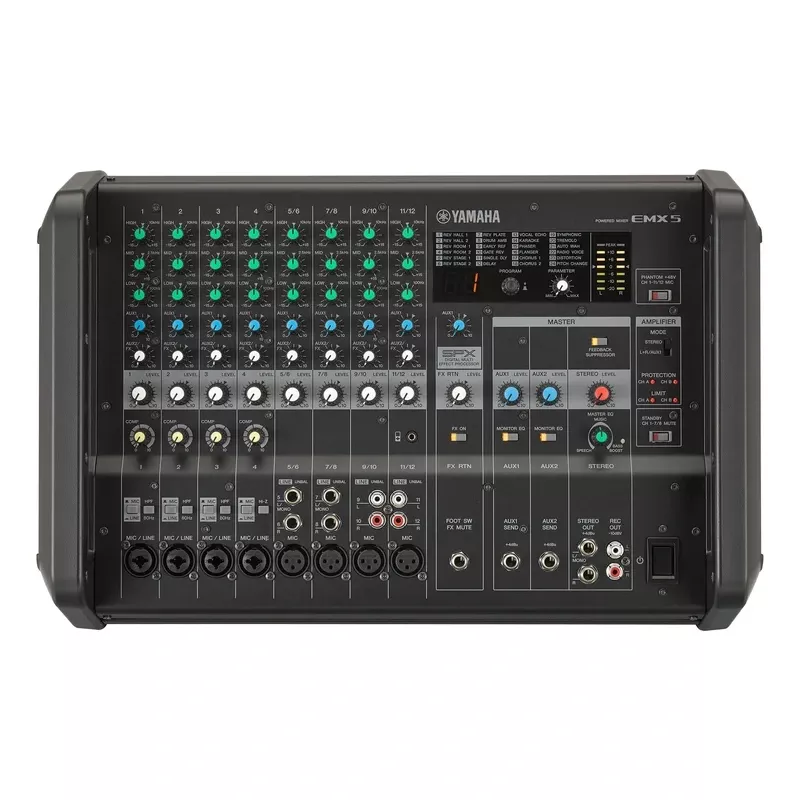 Yamaha EMX5 HIgh Efficency Portable Powered Mixer