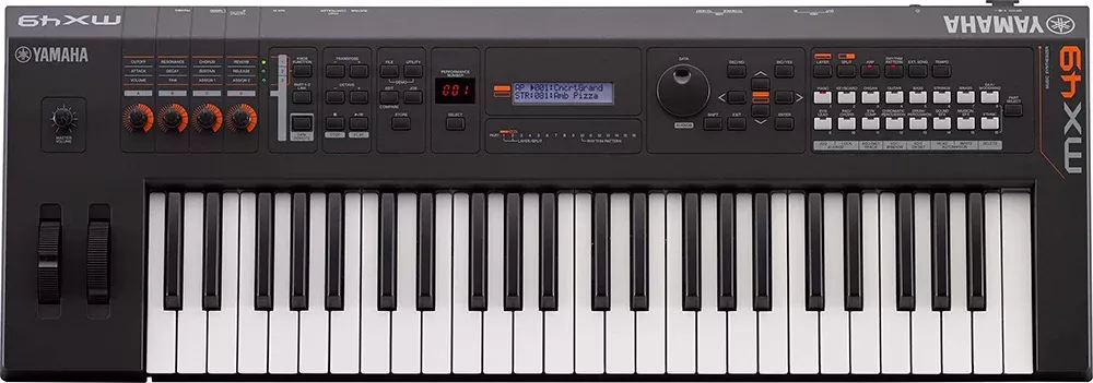 Yamaha MX49 BK 49 note Synthesiser in Black