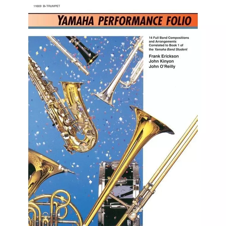 Yamaha Performance Folio: Bb Trumpet – Book 1