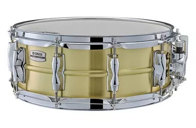 Yamaha RRS-1455 Recording Custom Brass Snare Drum, 14" X 5.5"