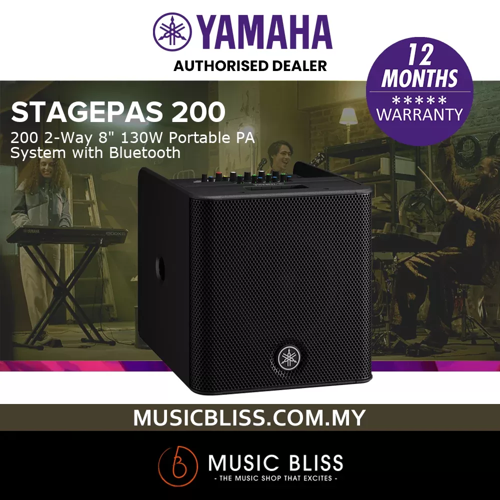 Yamaha StagePas 200 Portable PA System