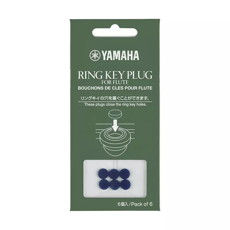 Yamaha YAC-FLRKP Flute Ring Key Plug (Pack of 6)