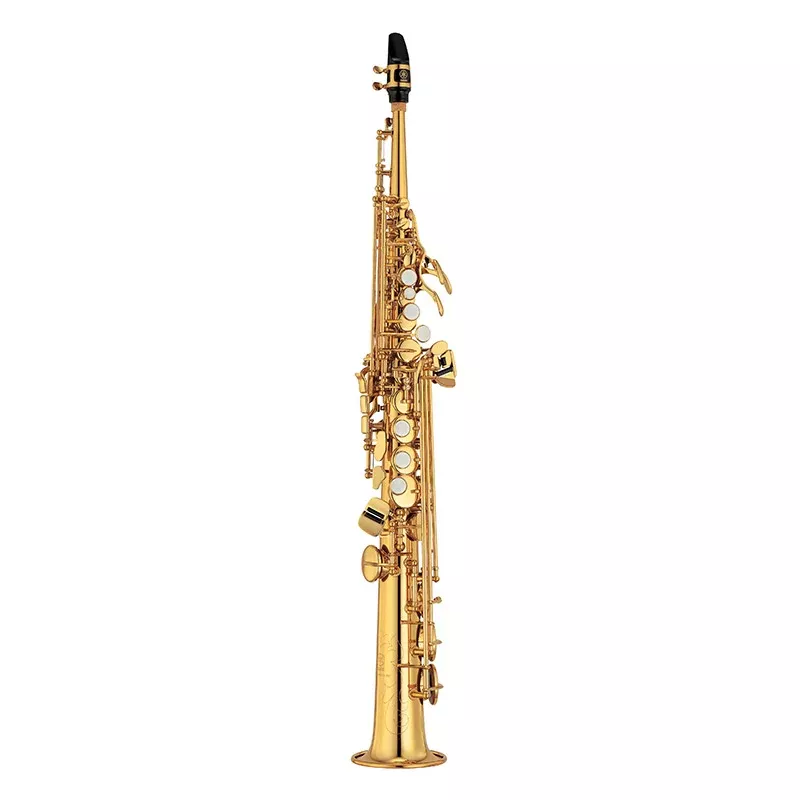 Yamaha YSS-475II Intermediate Bb Soprano Saxophone - Gold Lacquer