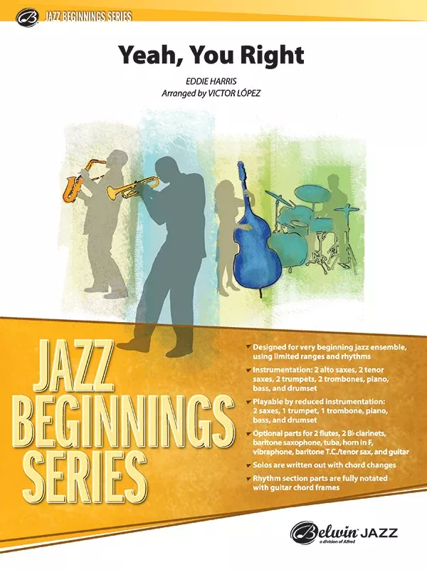 Yeah, You Right: Jazz Ensemble Conductor Score & Parts