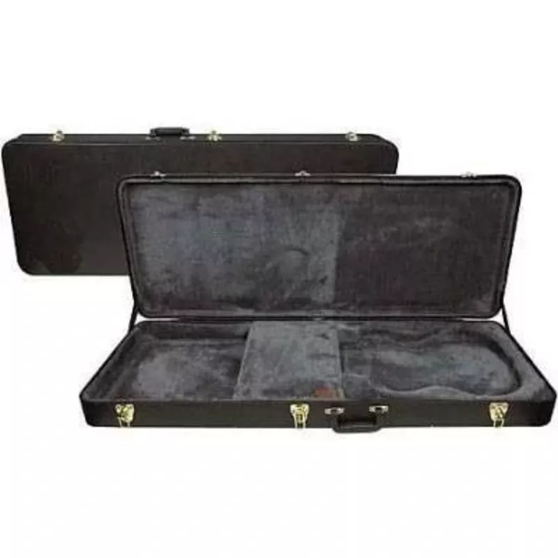 Yorkville YEC-6HDBL DOUBLENECK HARD SHELL CASE