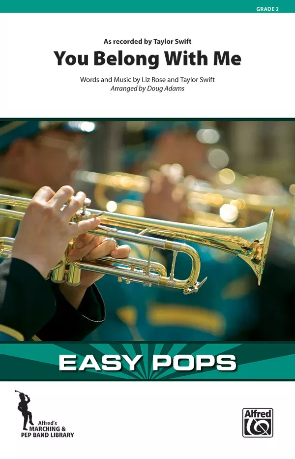 You Belong With Me: Marching Band Conductor Score