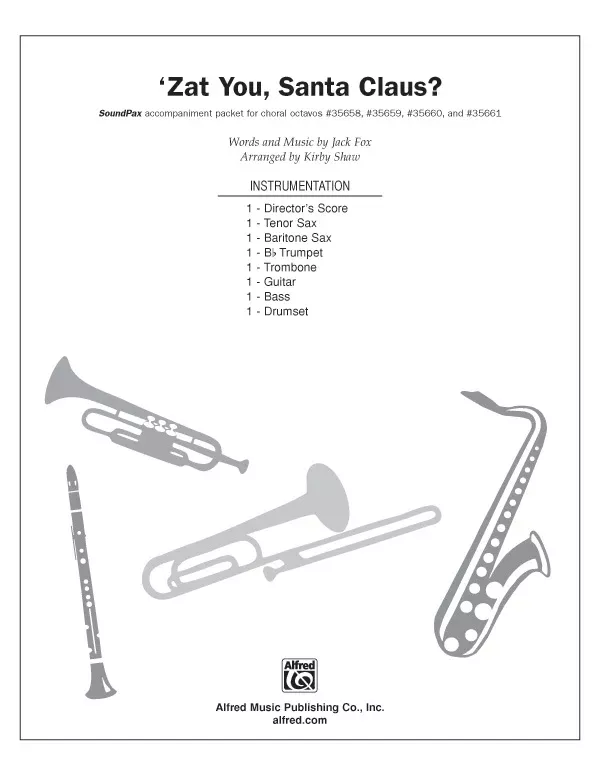 ‘Zat You, Santa Claus?: Choral SoundPax