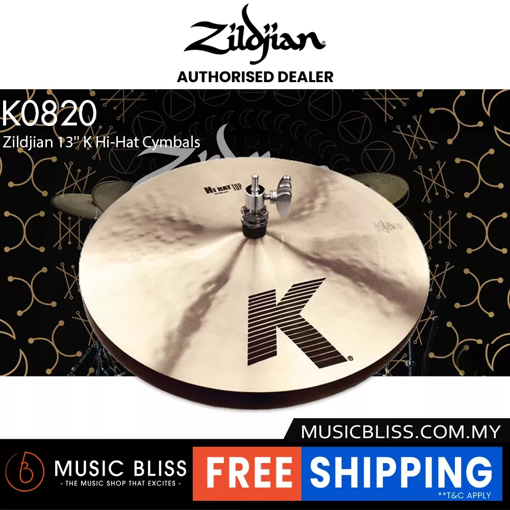 Zildjian 13'' K Hi-Hat Cymbals