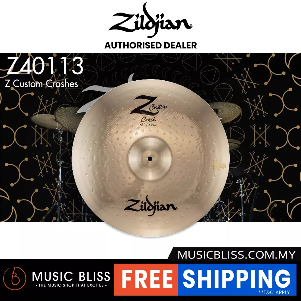 Zildjian 16″ Z Custom Crash Cymbal