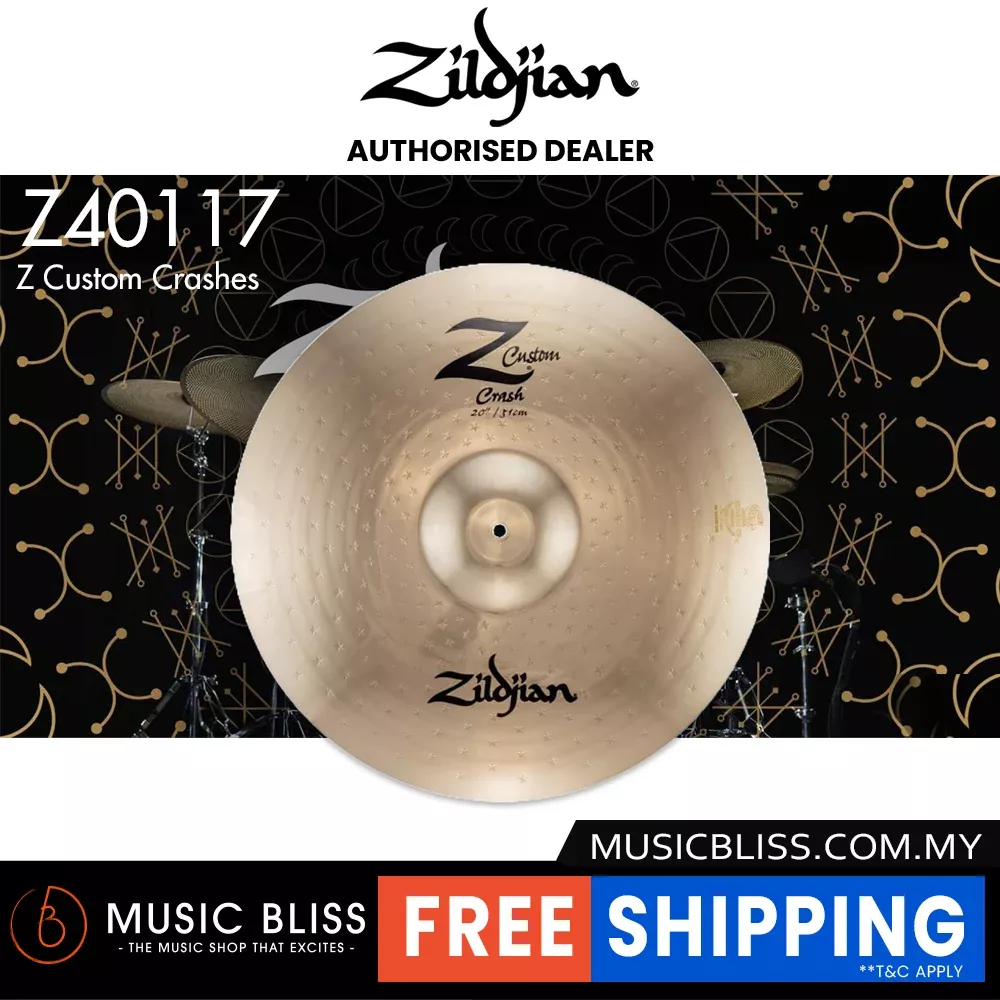 Zildjian 20″ Z Custom Crash Cymbal