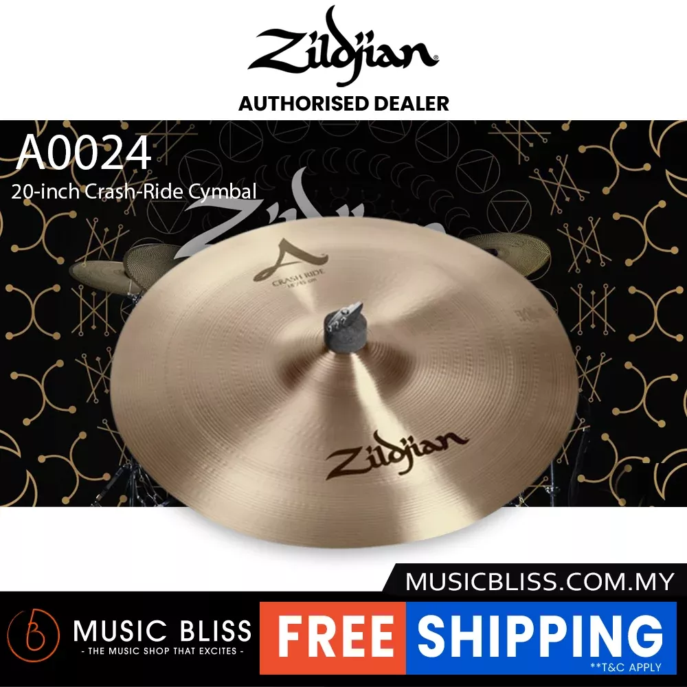Zildjian 20″ A Zildjian Crash Ride Cymbal