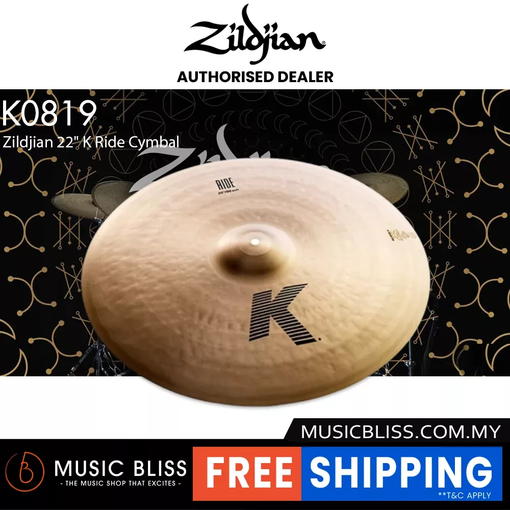 Zildjian 22″ K Ride Cymbal