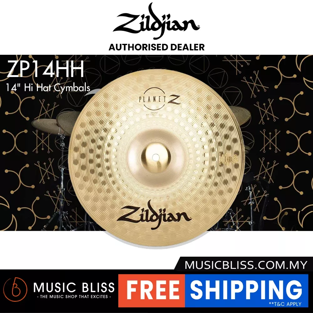 Zildjian Planet Z 14″ Hi Hat Cymbals