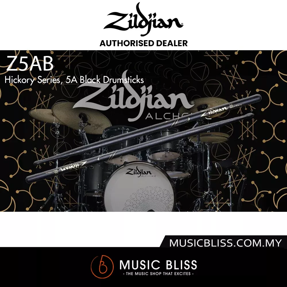 Zildjian Z5AB 5A Black Drumstick