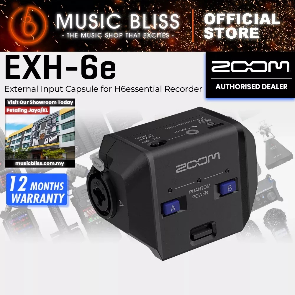 Zoom EXH-6e External Input Capsule for H6essential Recorder