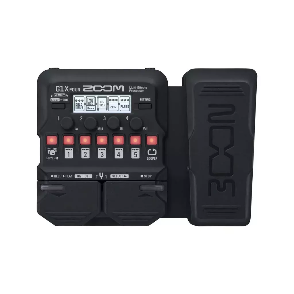 Zoom G1X FOUR Multi-Effects Processor with Expression Pedal