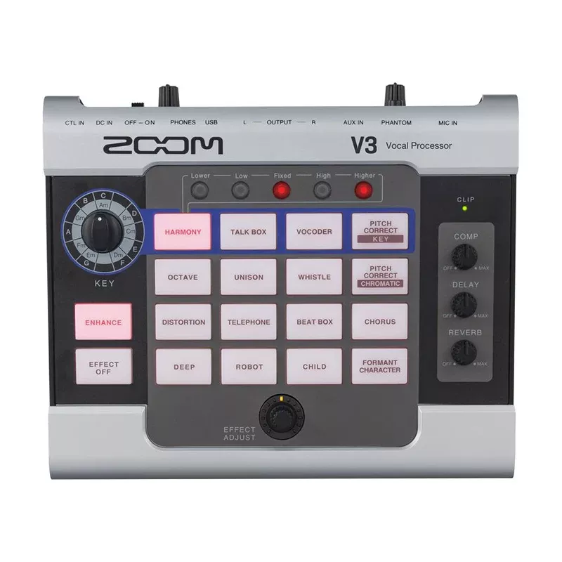 Zoom V3 Multi-Effects Vocal Processor V3