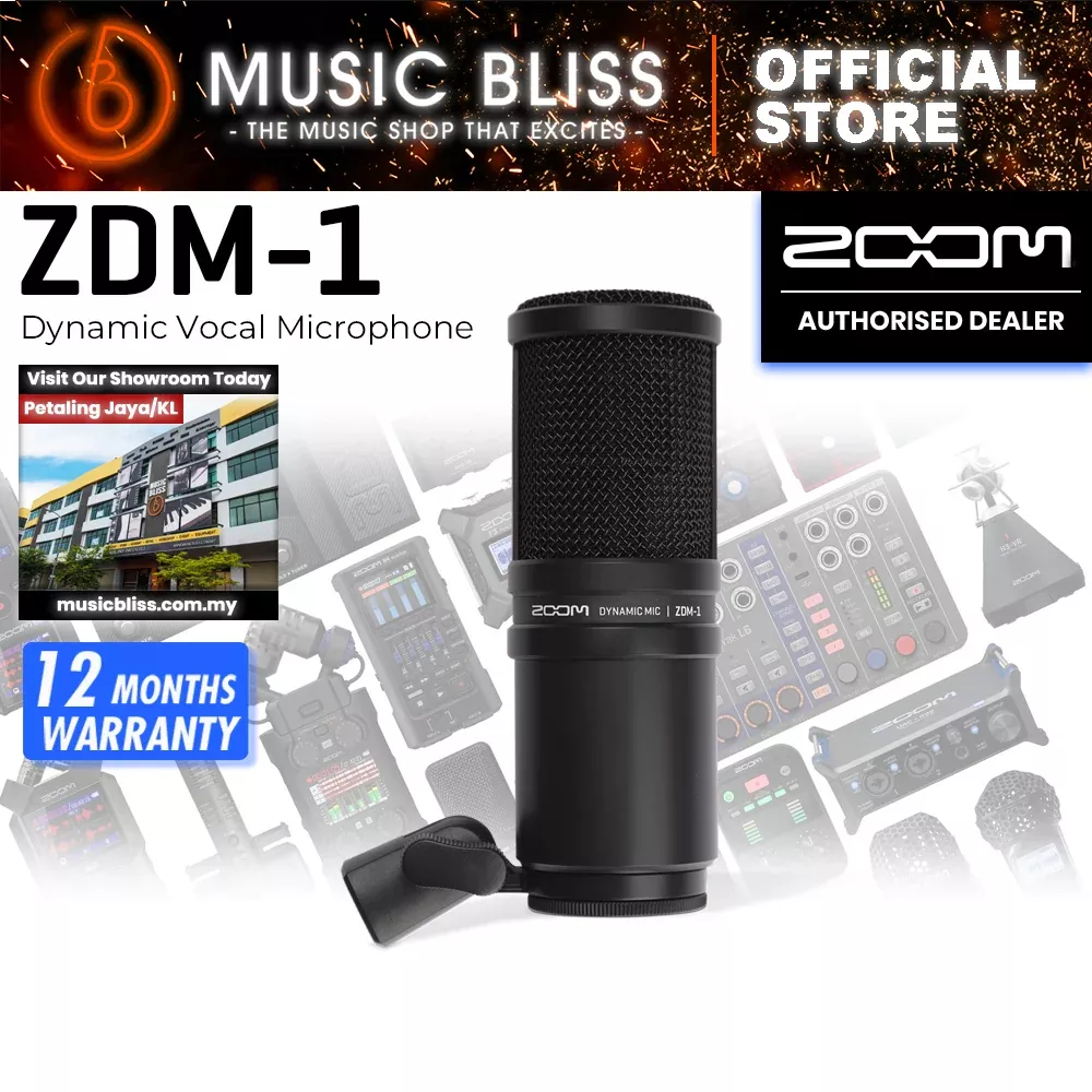 Zoom ZDM-1 Dynamic Vocal Microphone