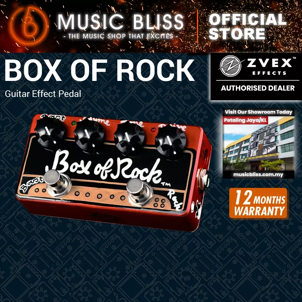 ZVEX HP Box of Rock Guitar Effect Pedal