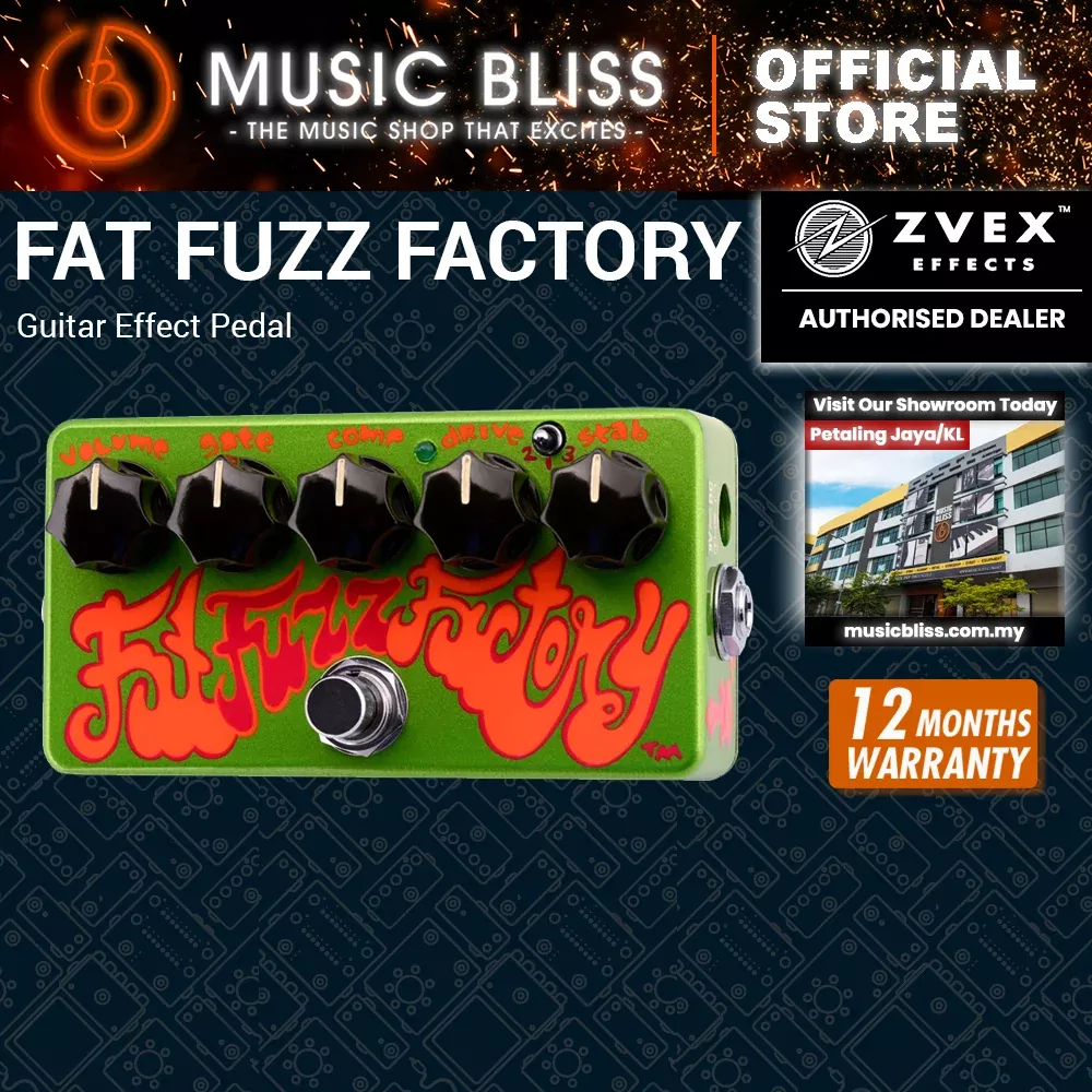 ZVEX HP Fat Fuzz Factory Guitar Effect Pedal