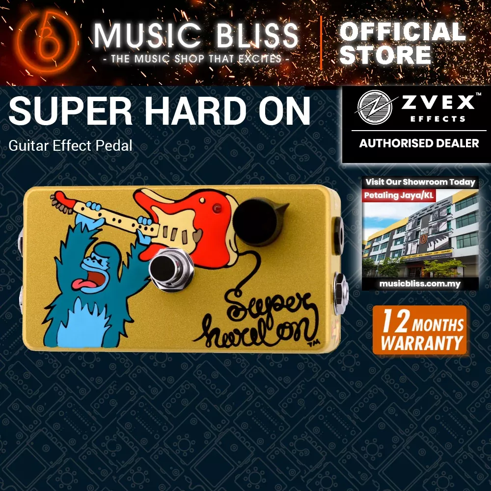 ZVEX HP Super Hard On Guitar Effect Pedal
